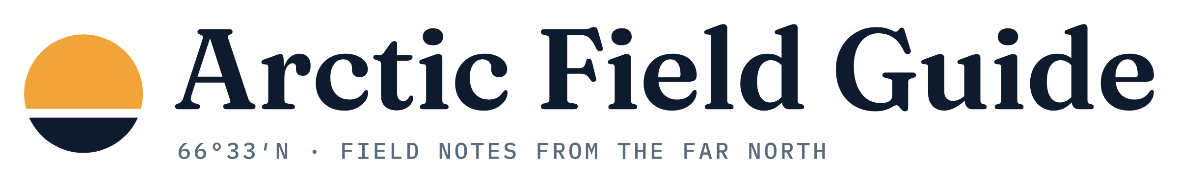Arctic Field Guide